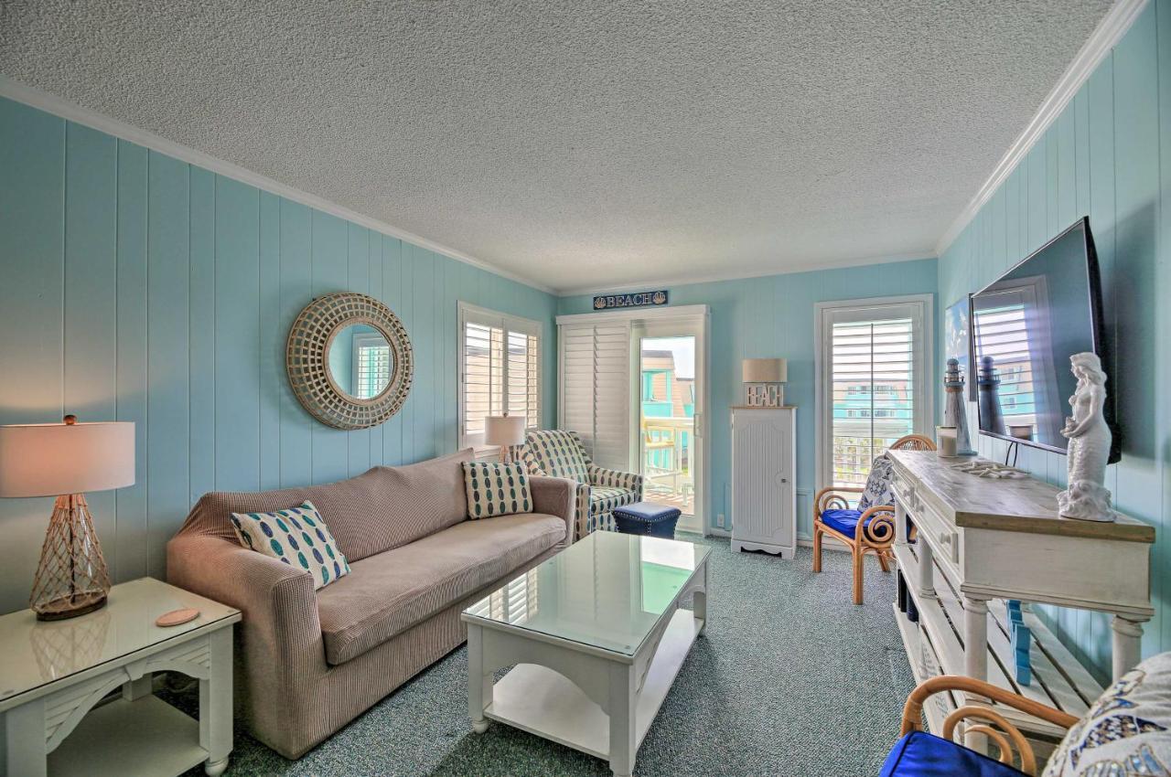 Beachfront Condo With Boardwalk And Pool Access! 애틀랜틱비치 외부 사진