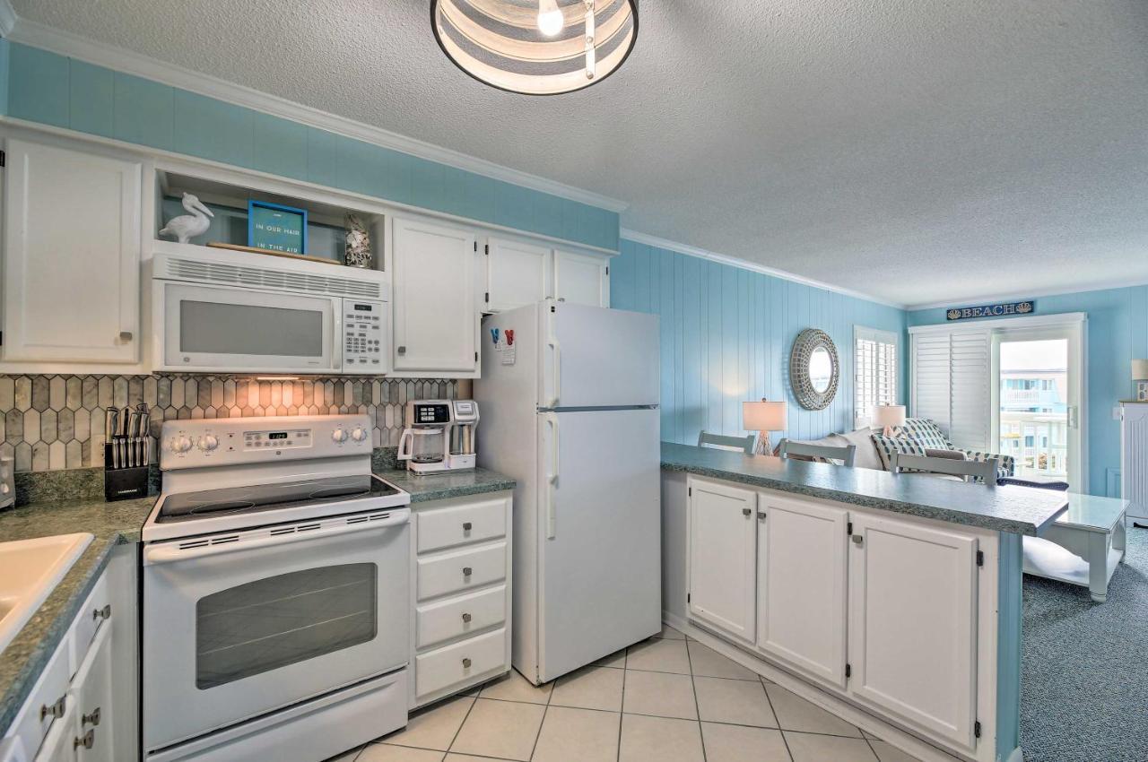 Beachfront Condo With Boardwalk And Pool Access! 애틀랜틱비치 외부 사진