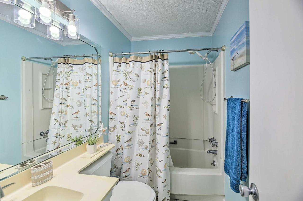 Beachfront Condo With Boardwalk And Pool Access! 애틀랜틱비치 외부 사진