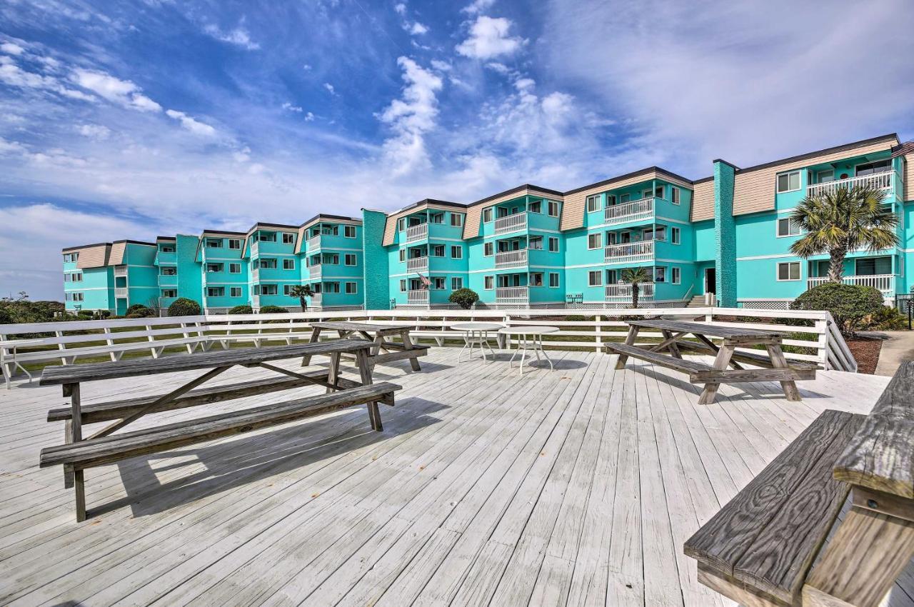 Beachfront Condo With Boardwalk And Pool Access! 애틀랜틱비치 외부 사진