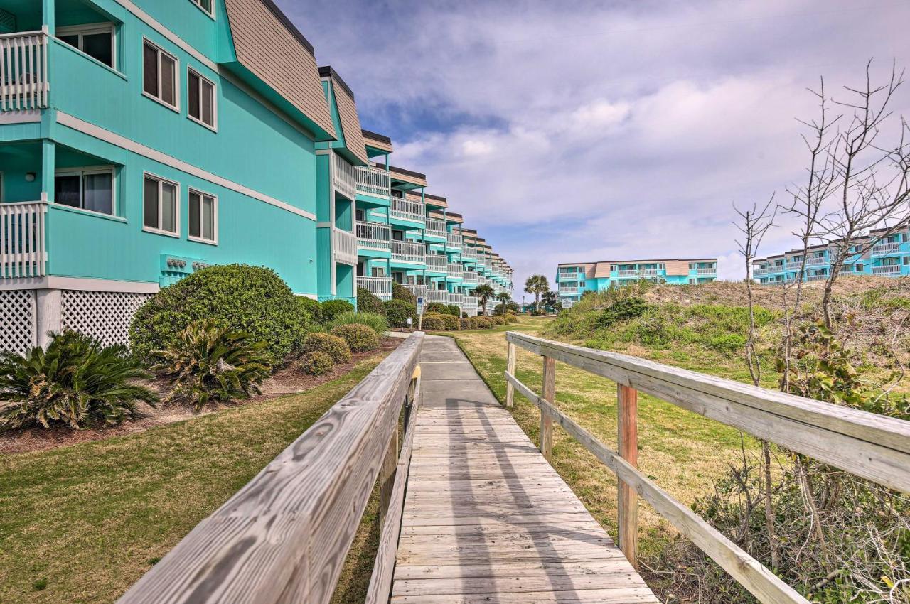 Beachfront Condo With Boardwalk And Pool Access! 애틀랜틱비치 외부 사진